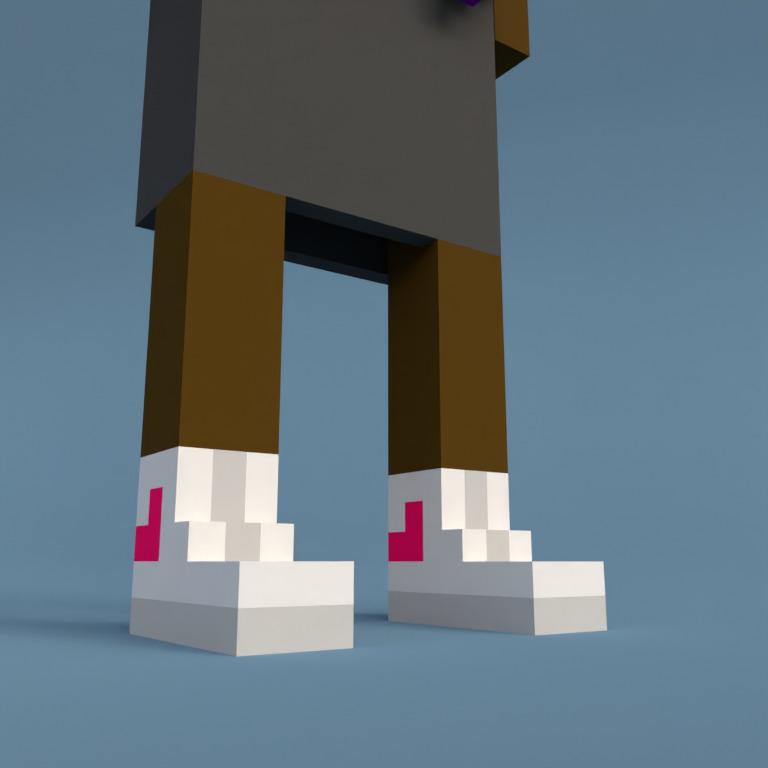 Meebit #10704 — Shoes