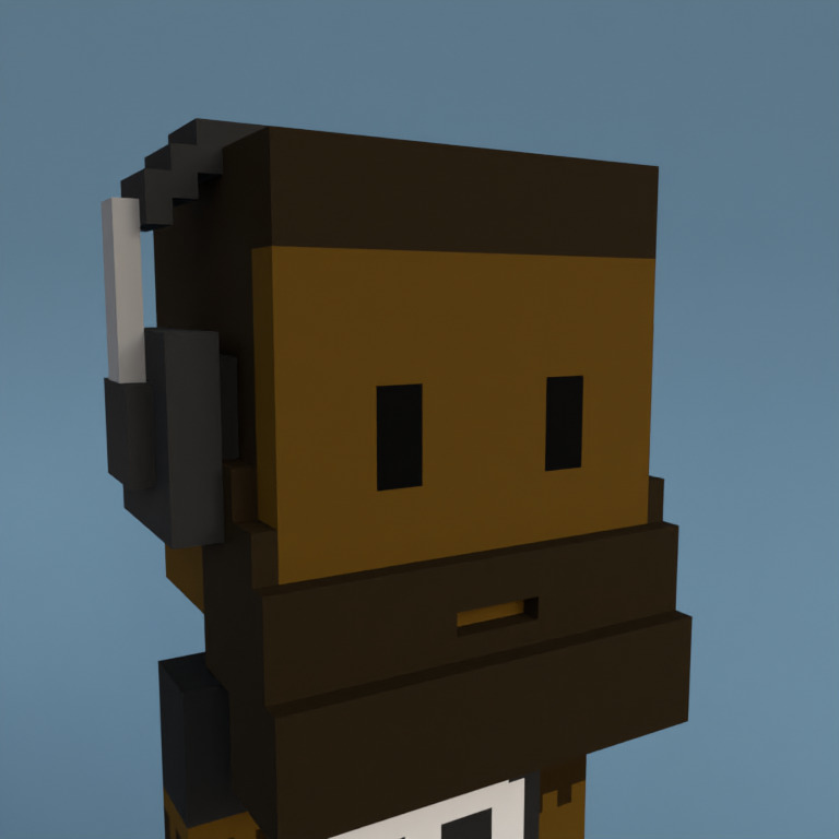 Meebit #10707 — Portrait