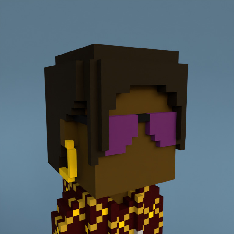 Meebit #10713 — Portrait