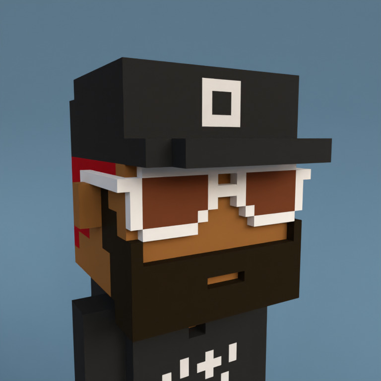 Meebit #10718 — Portrait