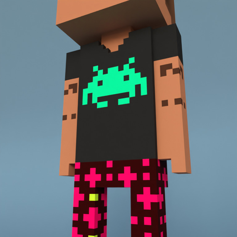 Meebit #10719 — Outfit