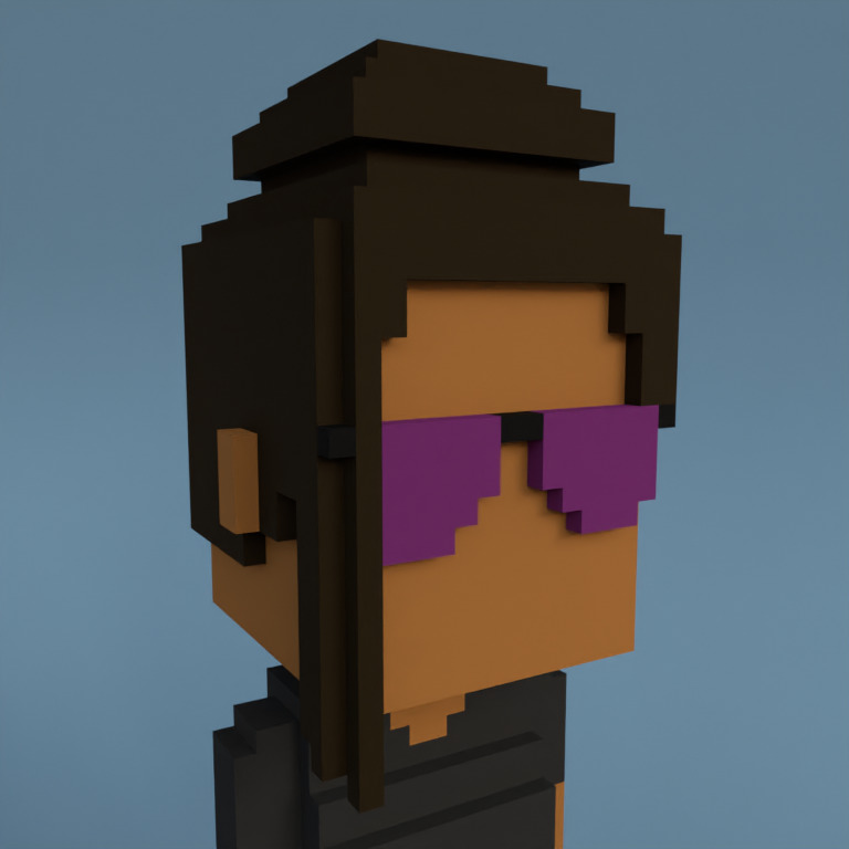Meebit #10721 — Portrait