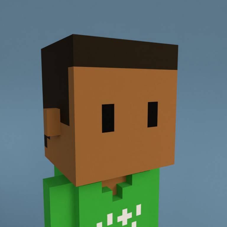 Meebit #10722 — Portrait