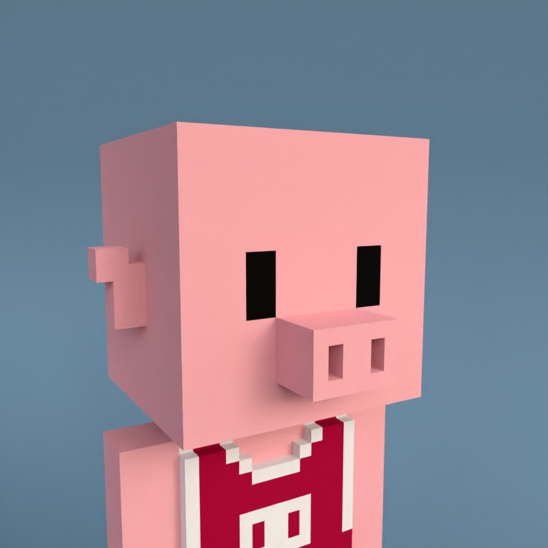Meebit #10723 — Portrait