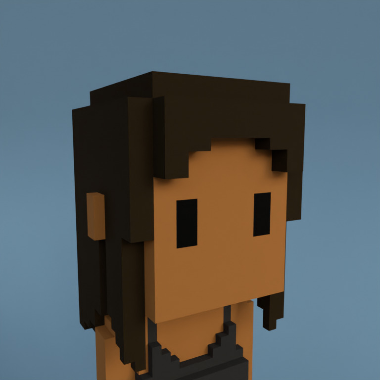Meebit #10724 — Portrait