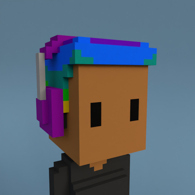 Meebit #10725 — Portrait