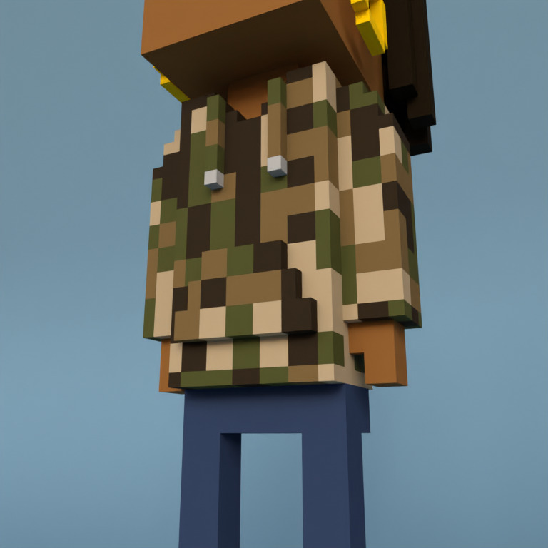 Meebit #10733 — Outfit