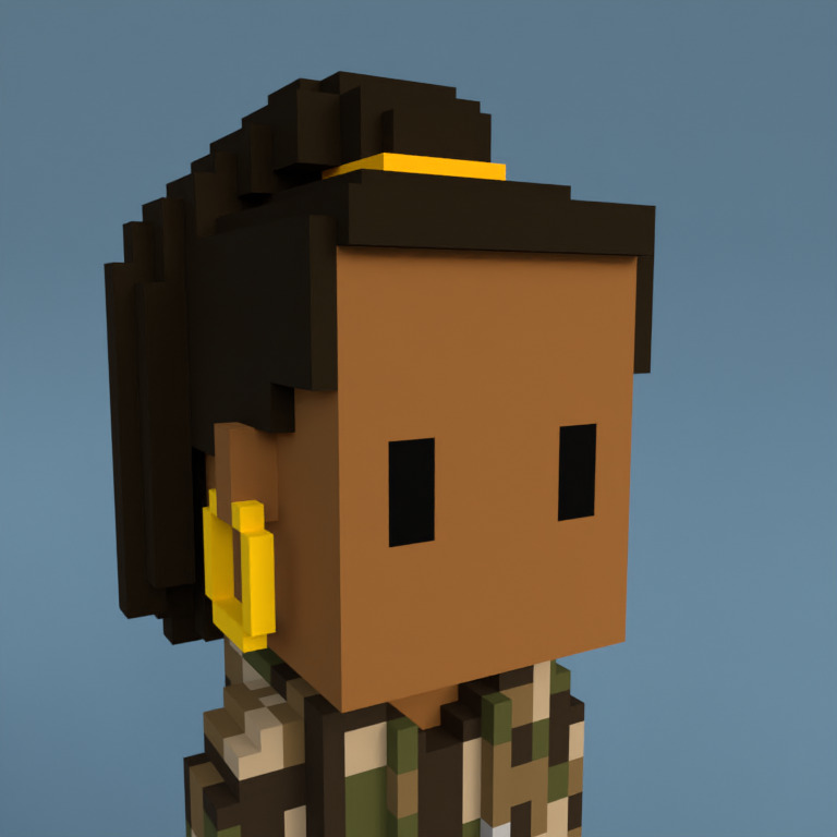 Meebit #10733 — Portrait