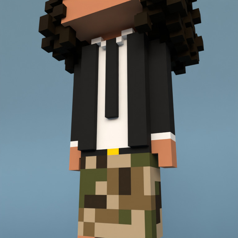 Meebit #10734 — Outfit