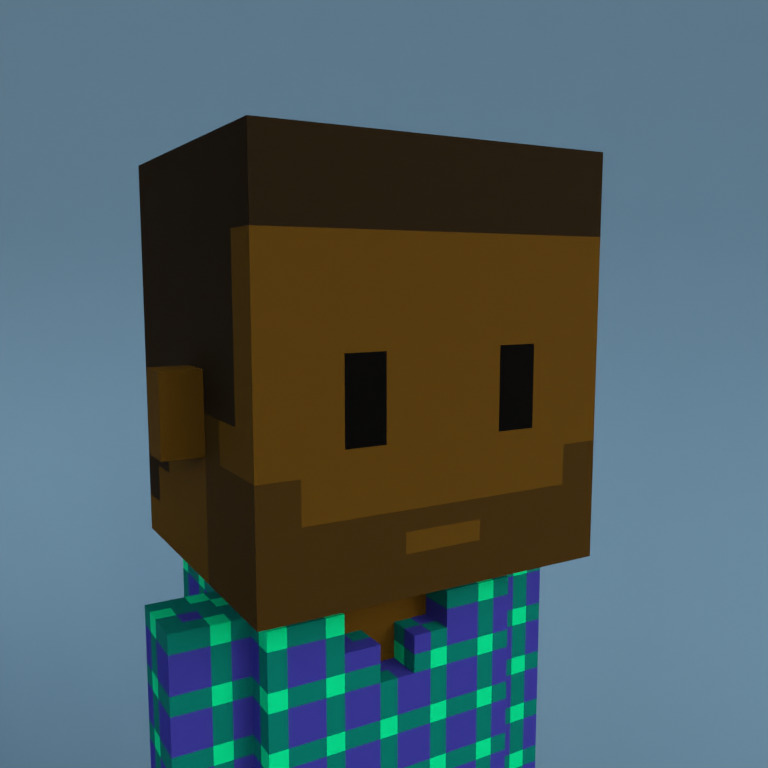 Meebit #10735 — Portrait