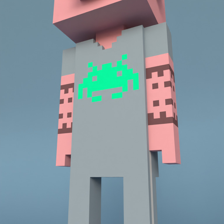 Meebit #10736 — Outfit
