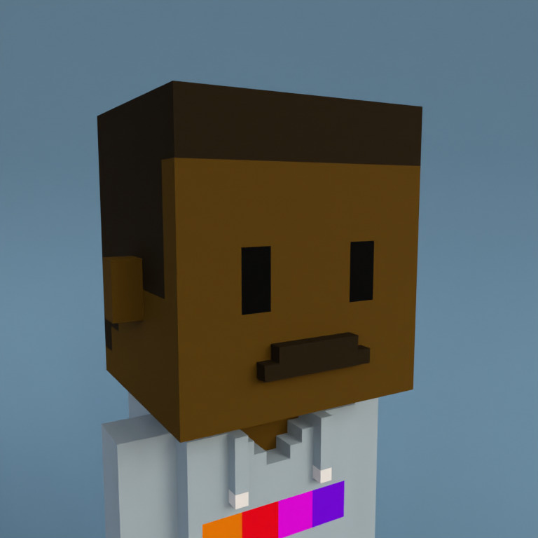 Meebit #10741 — Portrait