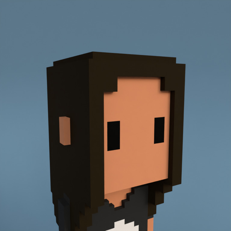 Meebit #10744 — Portrait