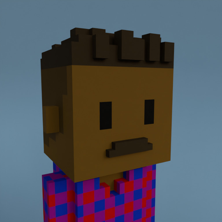 Meebit #10750 — Portrait