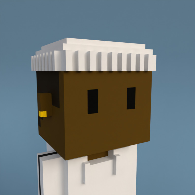 Meebit #10755 — Portrait