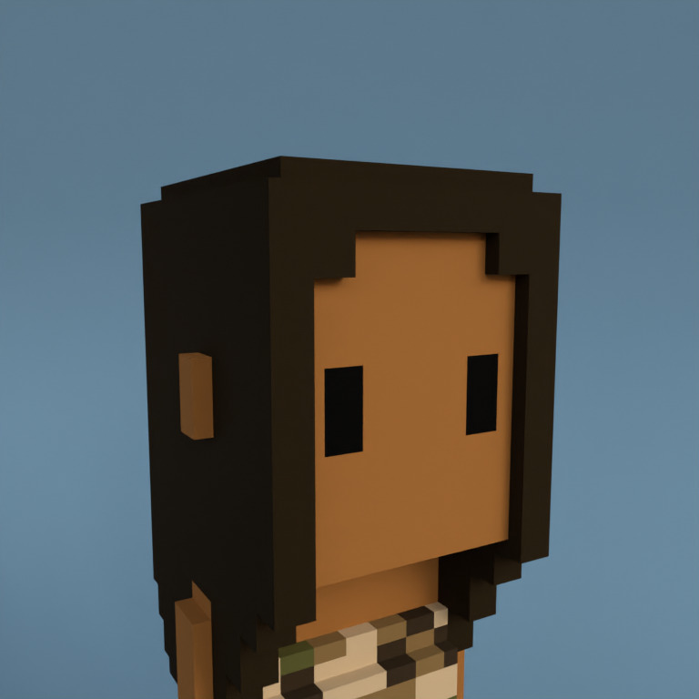 Meebit #10756 — Portrait