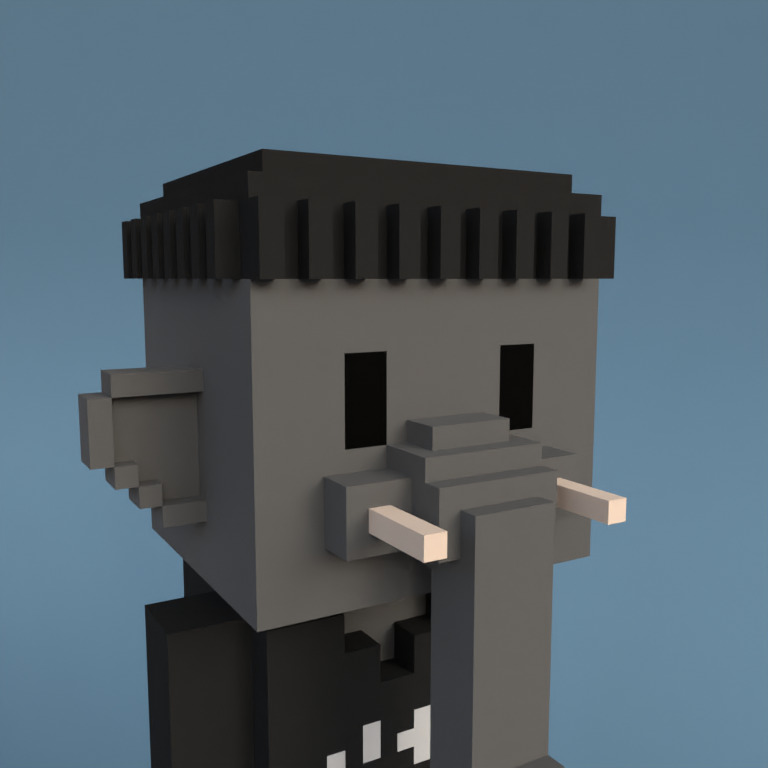 Meebit #10757 — Portrait