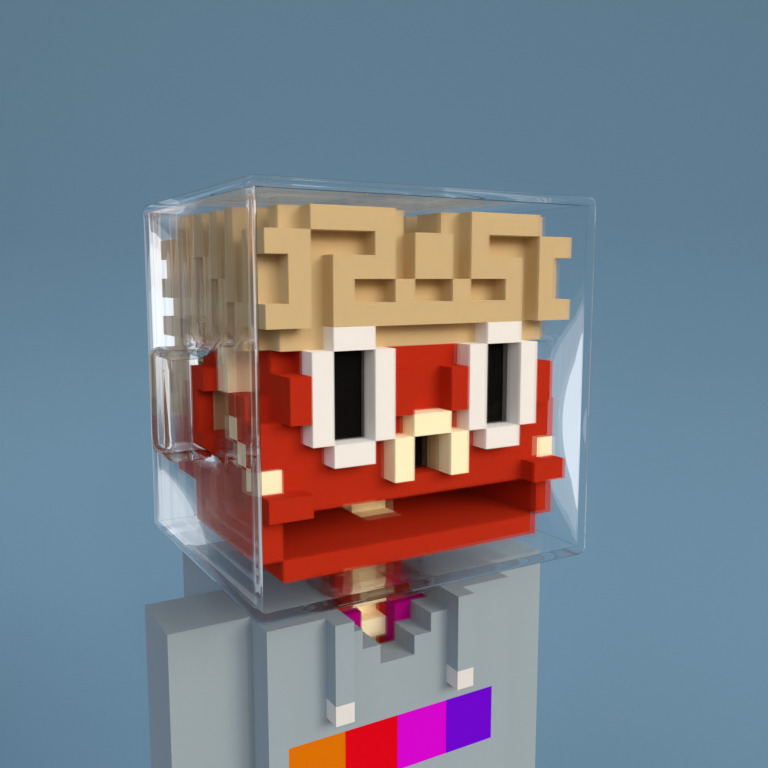 Meebit #10761 — Portrait
