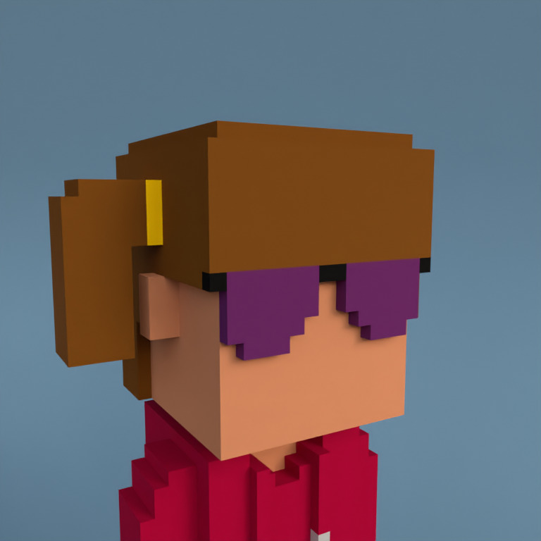 Meebit #10763 — Portrait