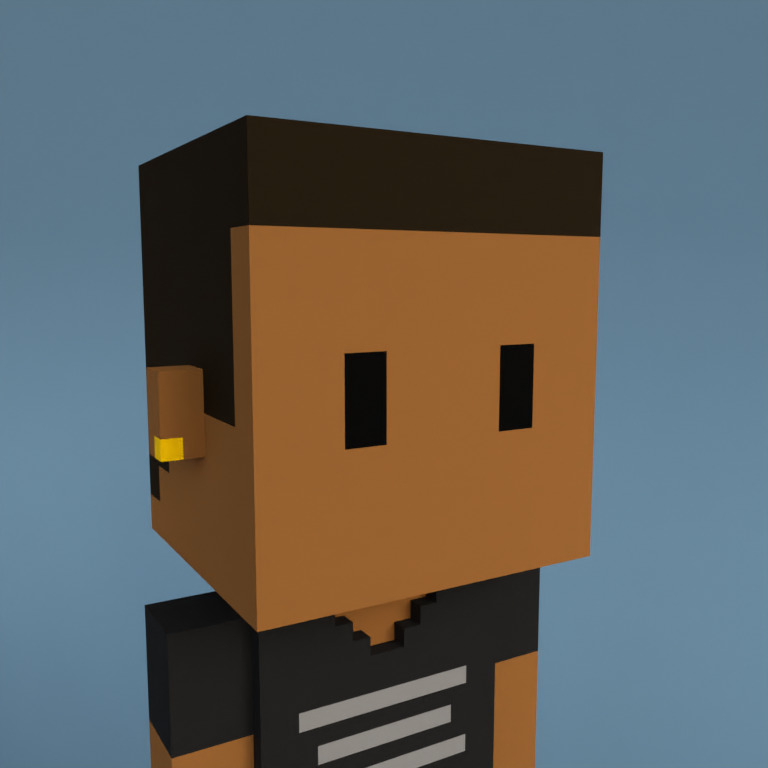 Meebit #10767 — Portrait