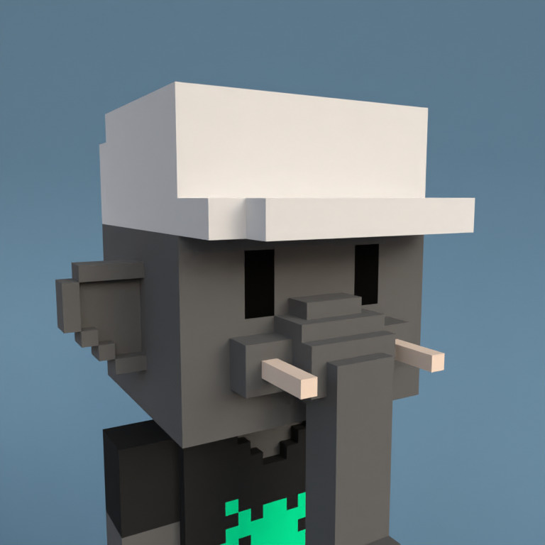 Meebit #10781 — Portrait