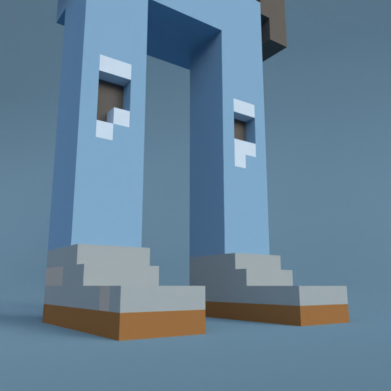 Meebit #10781 — Shoes