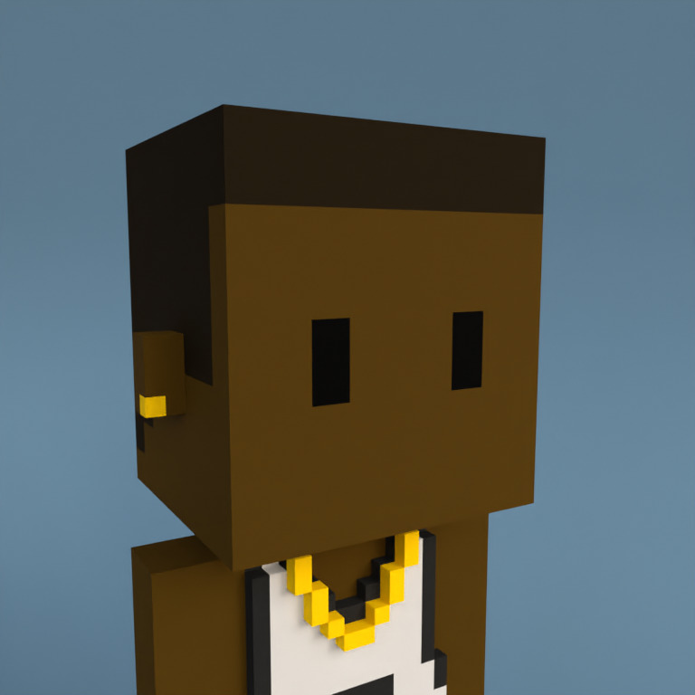 Meebit #10790 — Portrait