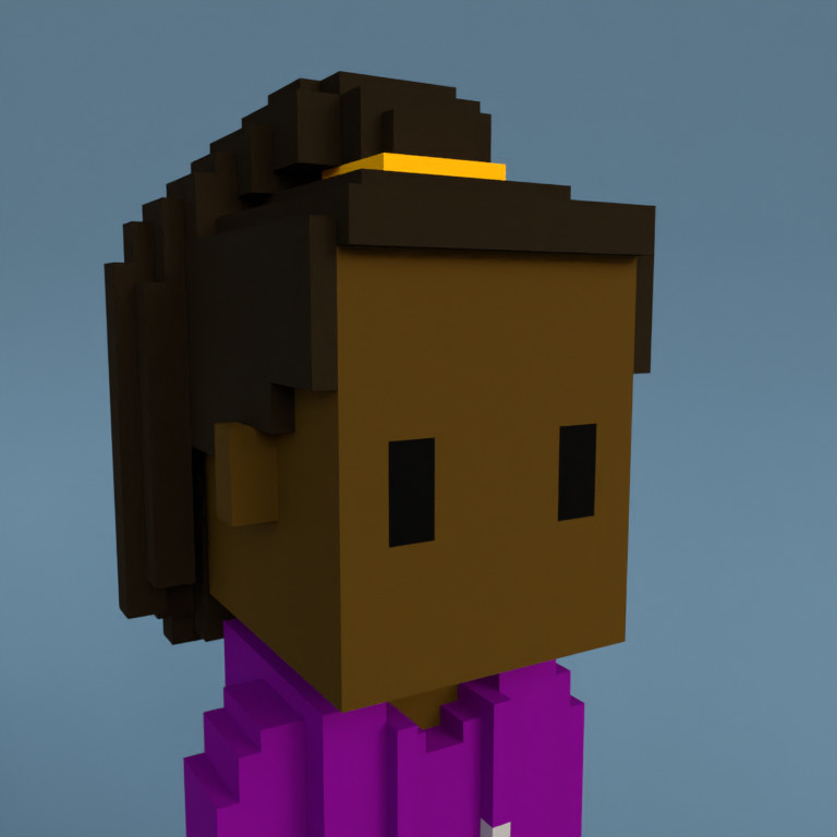 Meebit #10791 — Portrait