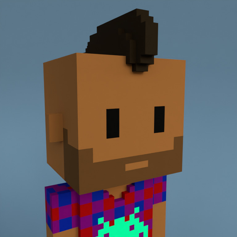 Meebit #10792 — Portrait