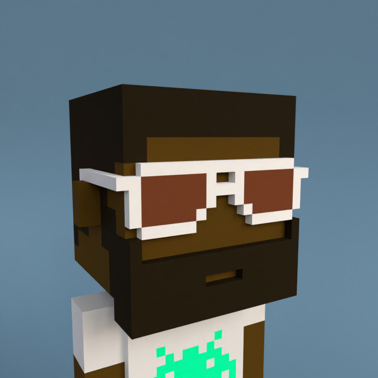 Meebit #10796 — Portrait