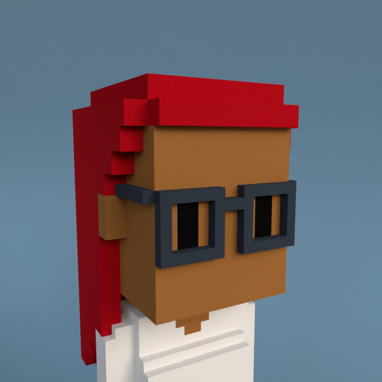 Meebit #10801 — Portrait