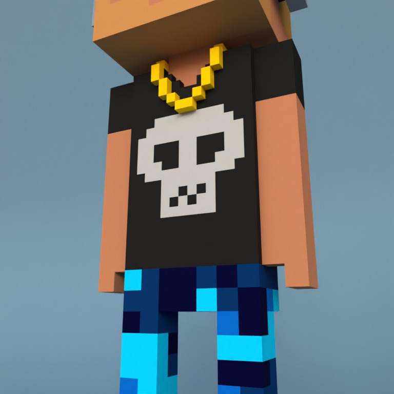Meebit #10802 — Outfit