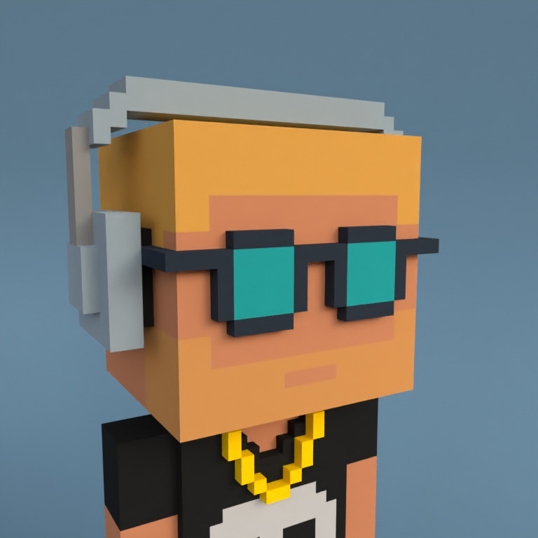 Meebit #10802 — Portrait