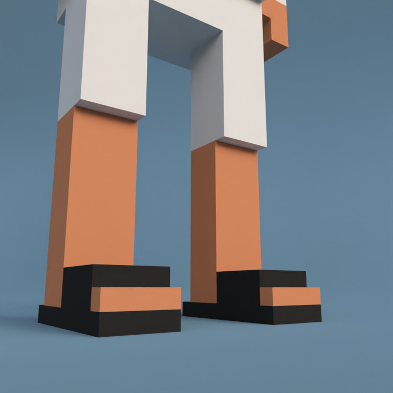 Meebit #10805 — Shoes
