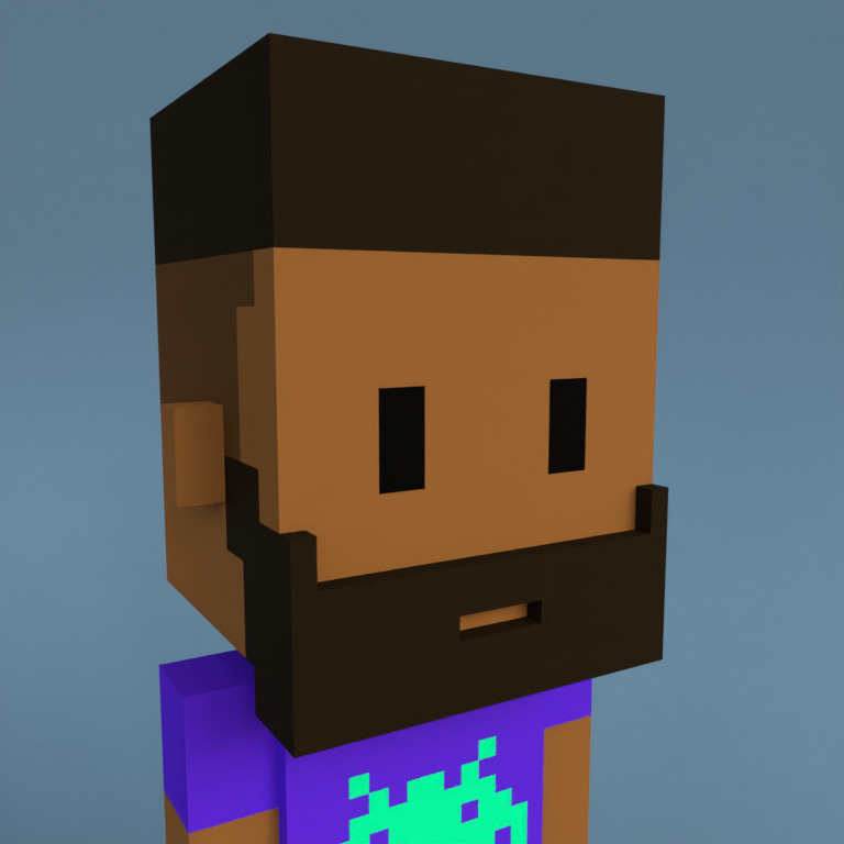 Meebit #10810 — Portrait
