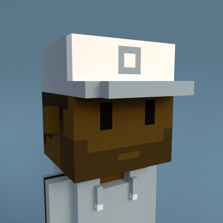 Meebit #10812 — Portrait
