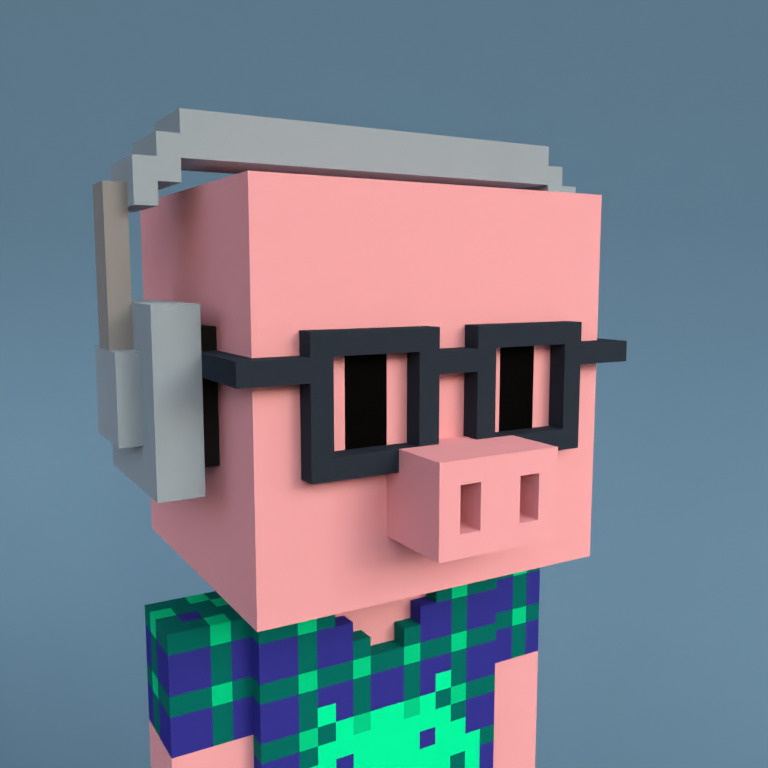 Meebit #10813 — Portrait