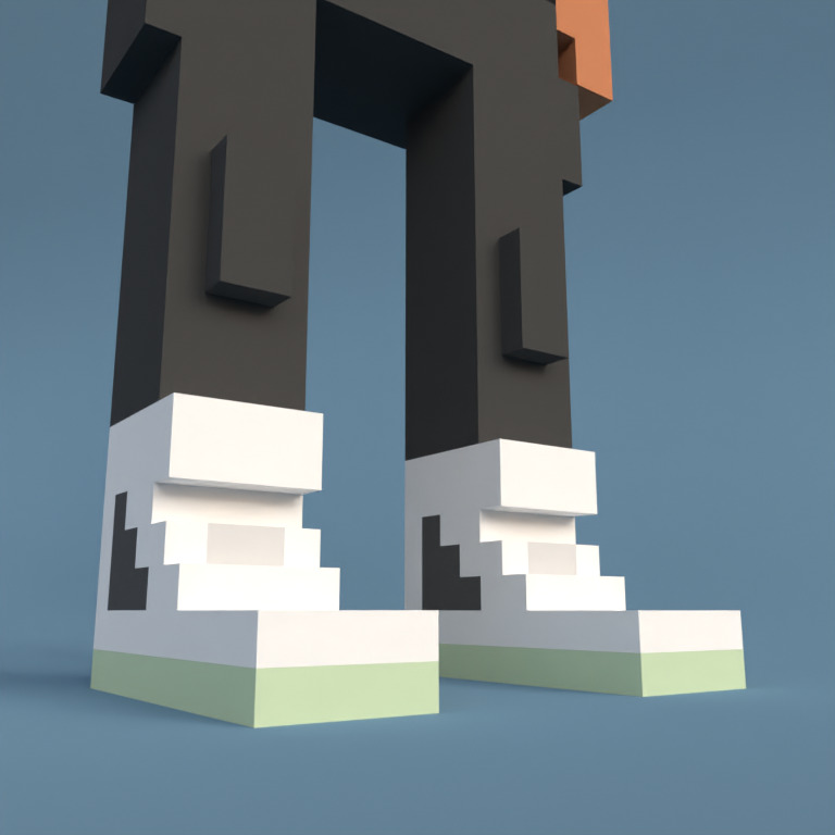 Meebit #10814 — Shoes