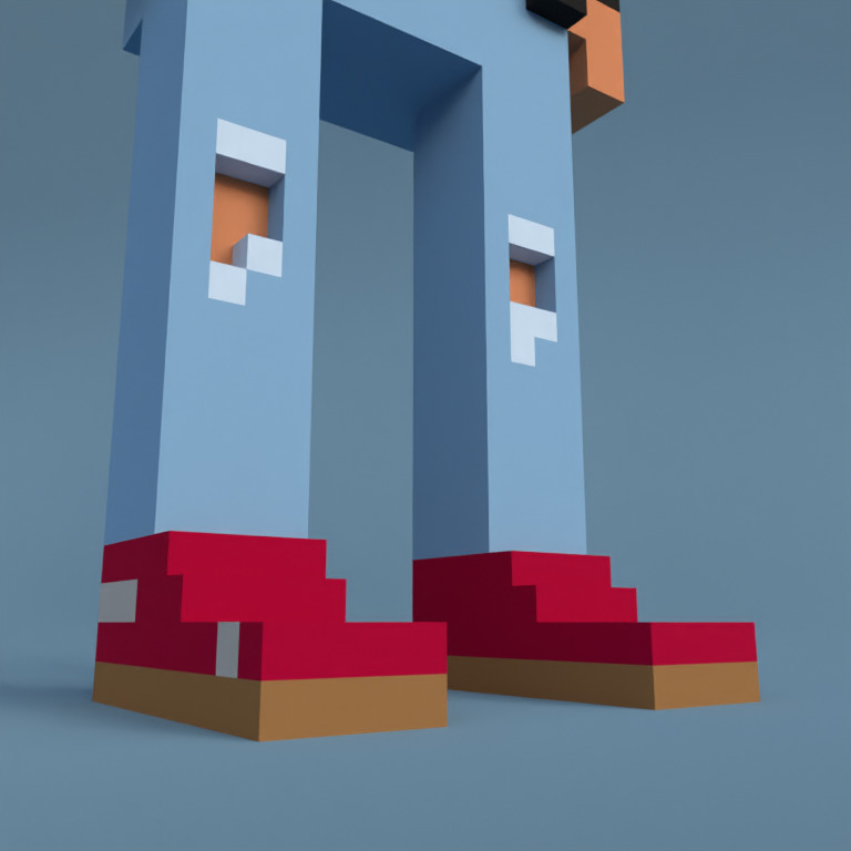 Meebit #10821 — Shoes