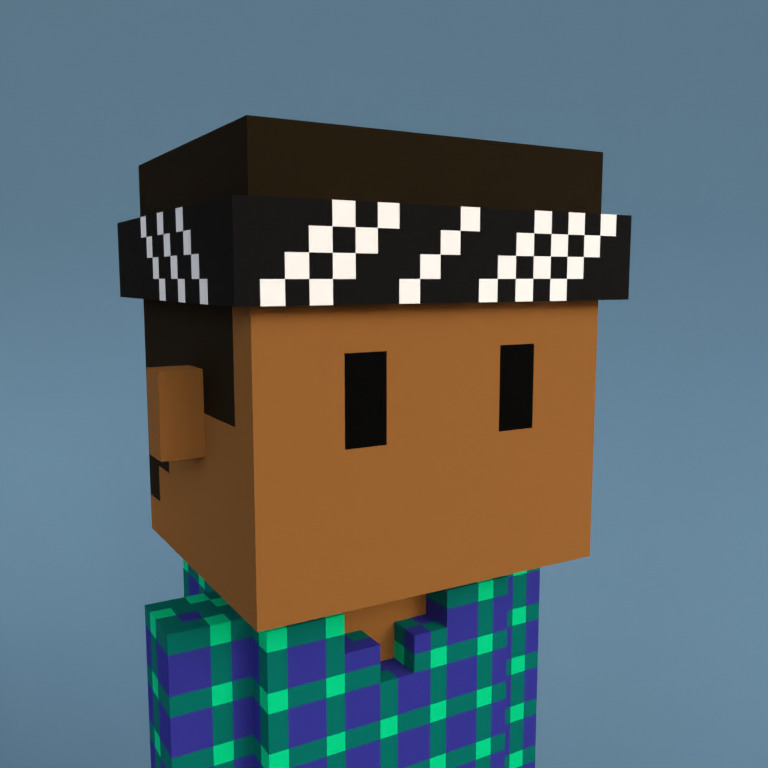 Meebit #10822 — Portrait