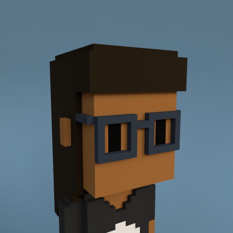 Meebit #10824 — Portrait