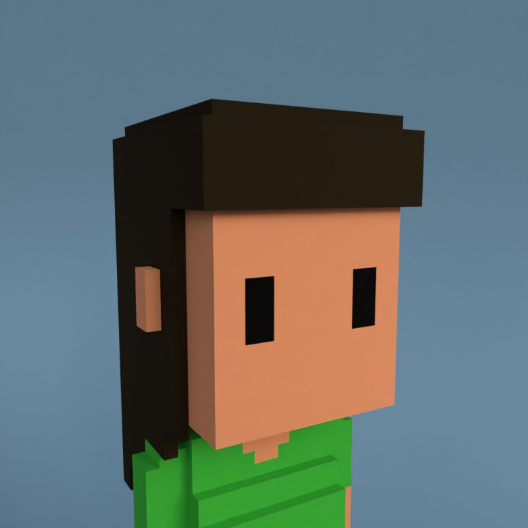 Meebit #10829 — Portrait