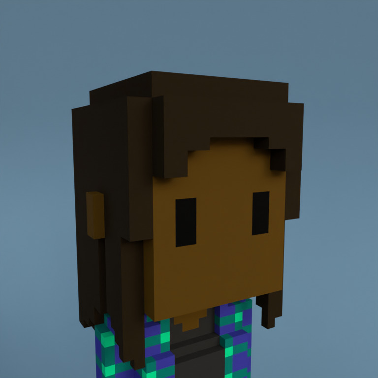 Meebit #10830 — Portrait