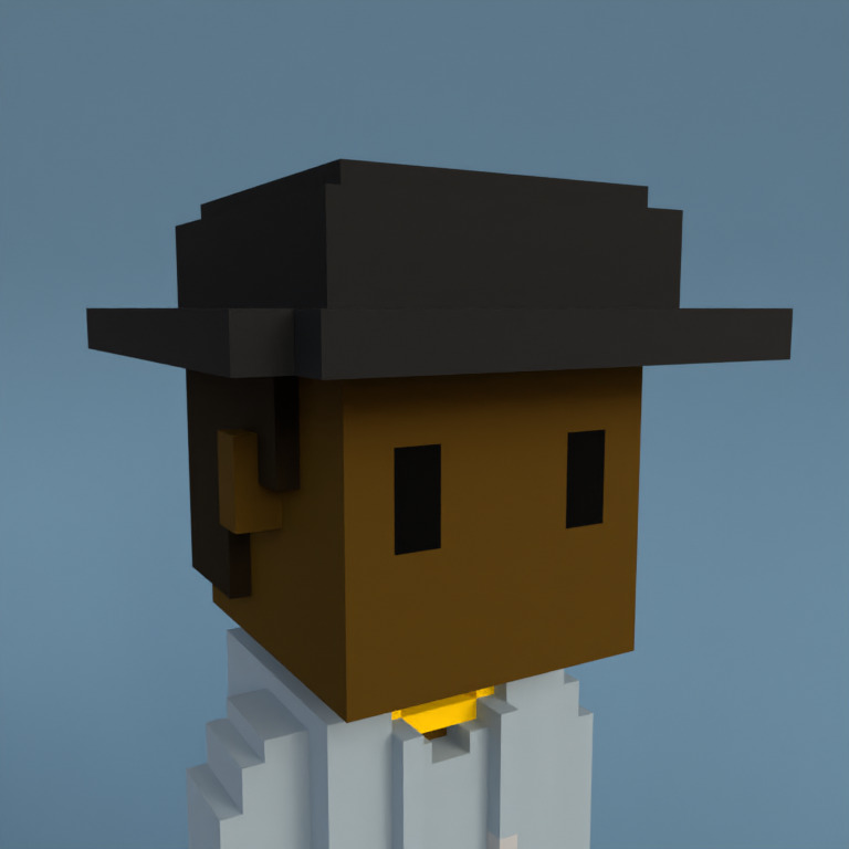 Meebit #10832 — Portrait