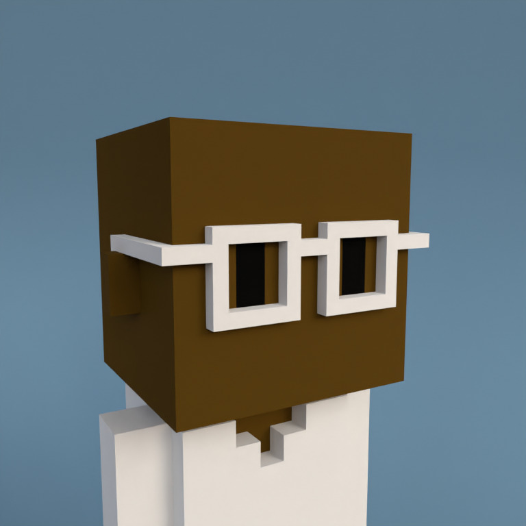 Meebit #10834 — Portrait