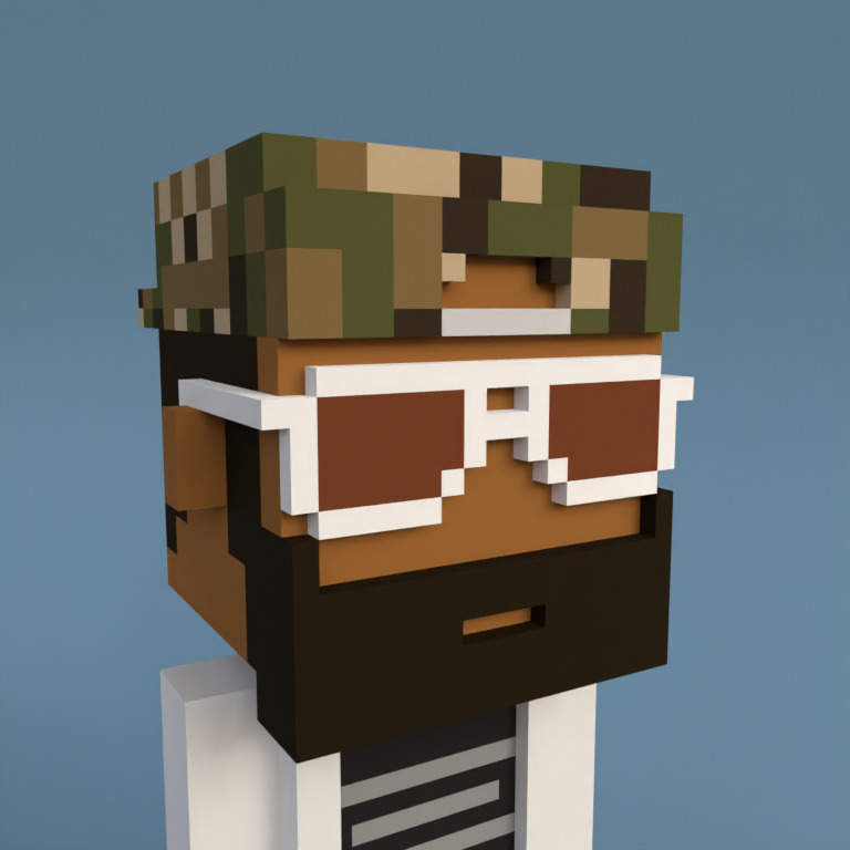 Meebit #10837 — Portrait