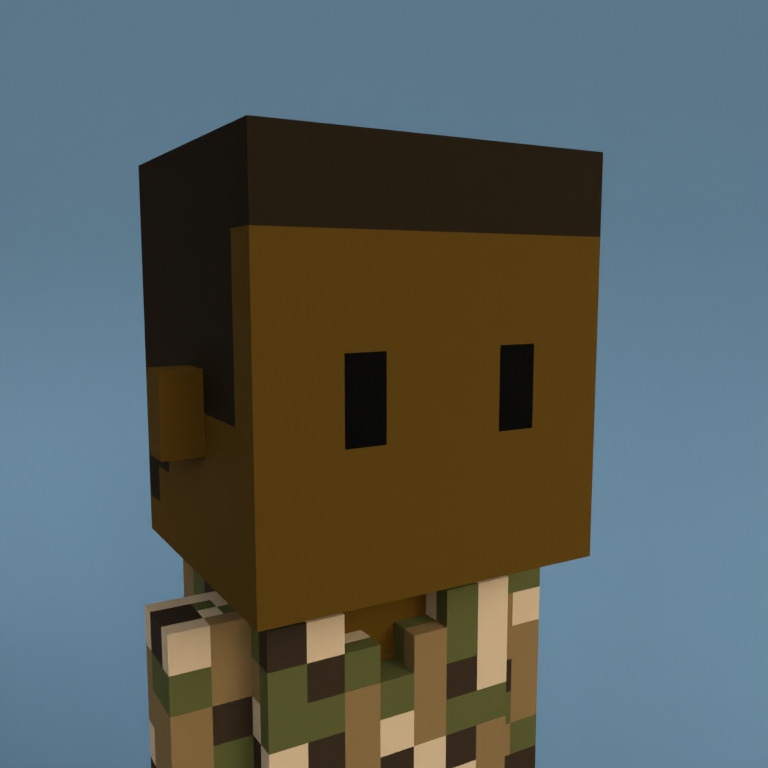 Meebit #10842 — Portrait