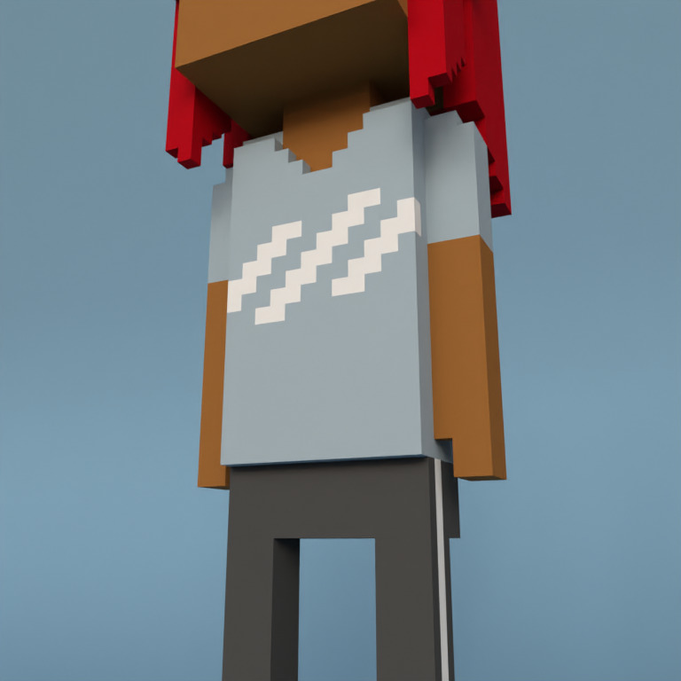 Meebit #10852 — Outfit