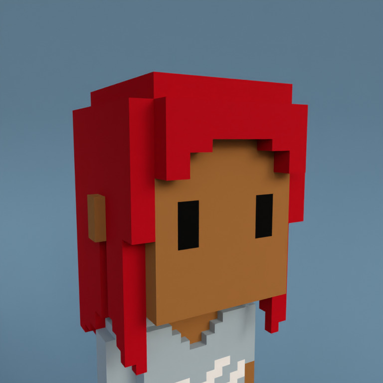 Meebit #10852 — Portrait