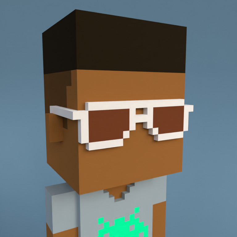 Meebit #10855 — Portrait
